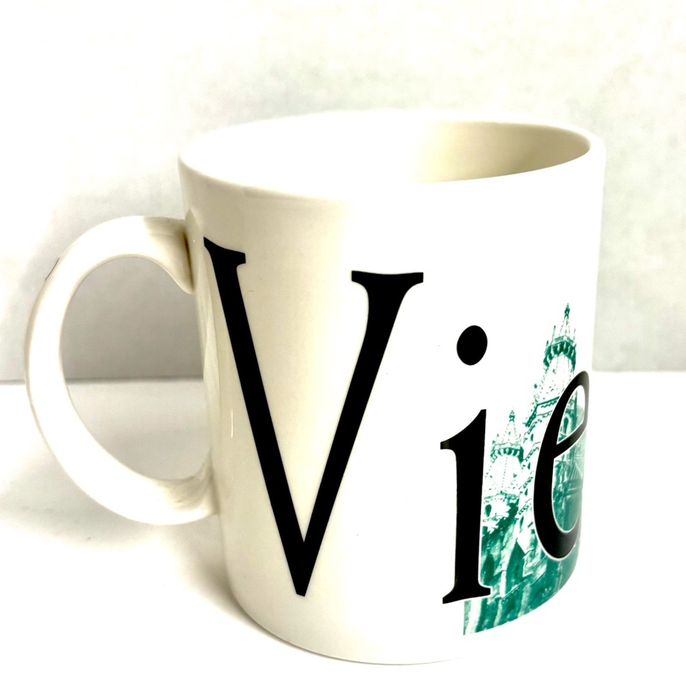 New never used Starbucks Vienna City Mug Cup 2002 Collector Series 16oz